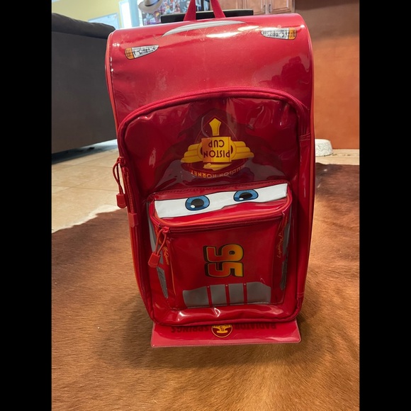 cars suitcase disney